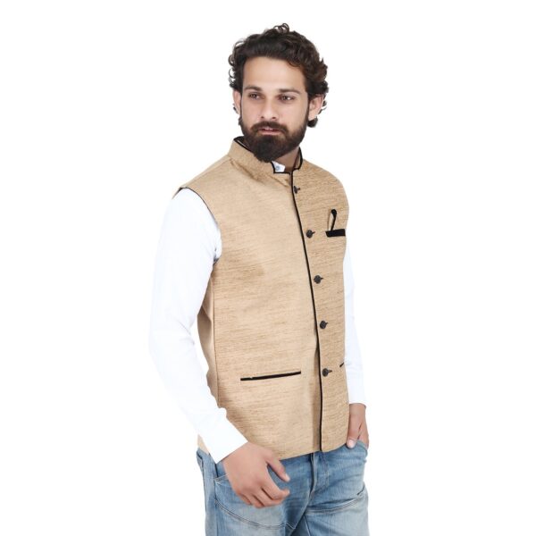 JetFire Solid Skin Men's Velvet Waistcoat