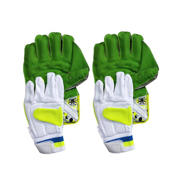 IBEX Arrow Wicket Keeping Gloves With Inner Gloves (Green) - Image 2
