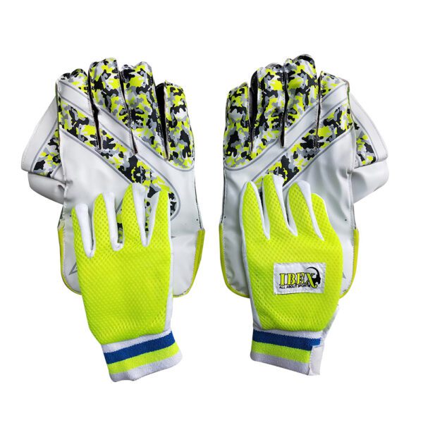 IBEX Arrow Wicket Keeping Gloves With Inner Gloves (Green) - Image 3