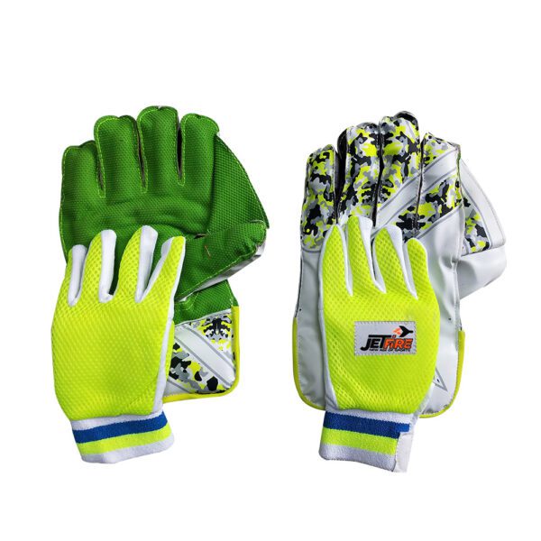 IBEX Arrow Wicket Keeping Gloves With Inner Gloves (Green) - Image 4