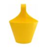 JetFire Yellow Color Railing Planters for Balcony - 5 Pcs Plant Container Set  (Pack of 5) - Image 3