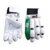 JetFire Basic Youth Batting Gloves With Inner Gloves  (Green, White) - Image 3
