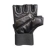 JetFire/IBEX Gym Gloves Pure Leather Black (Black) - Image 5
