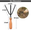 Garden Hand Cultivator 3 Prong