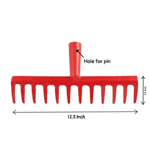 JetFire Leaf Rake 12 Tines for gardening rake