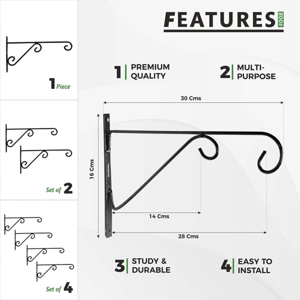 Bracket for hanging pot