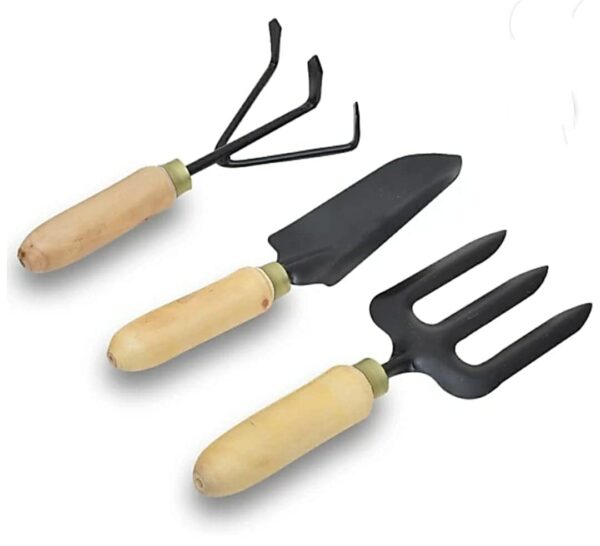 Wooden Handle Garden Tool Kit