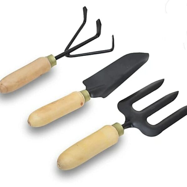 Wooden Handle Garden Tool Kit