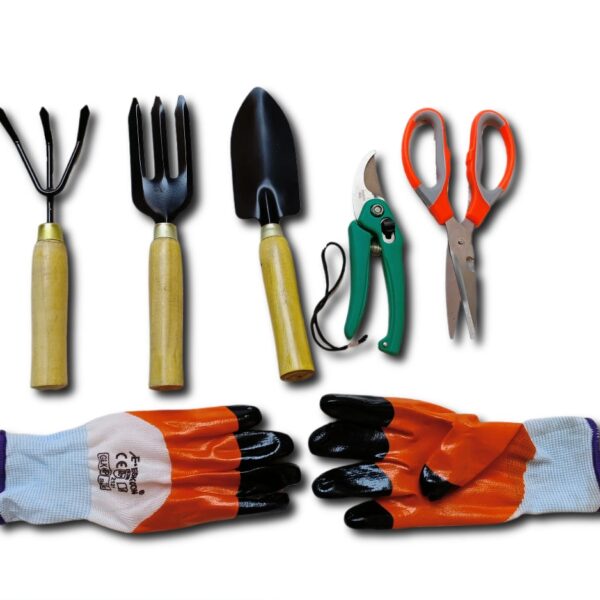 Garden Mini Tool Set Pruner Scissor Glove